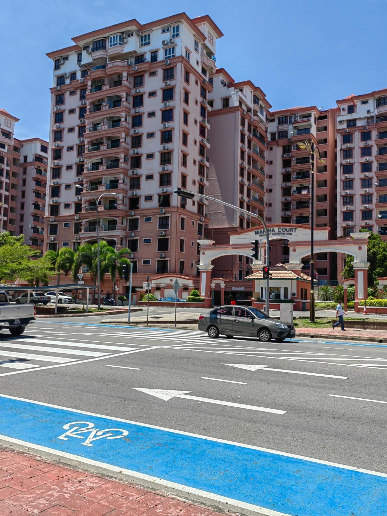 Town Condo - Marina Court コタキナバル エクステリア 写真